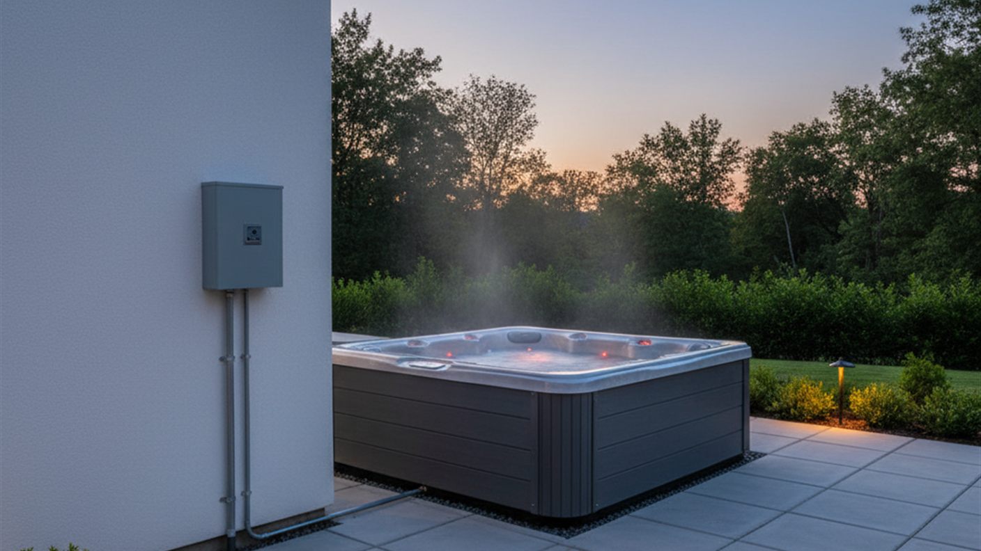 Hot tub circuit installation in Las Vegas