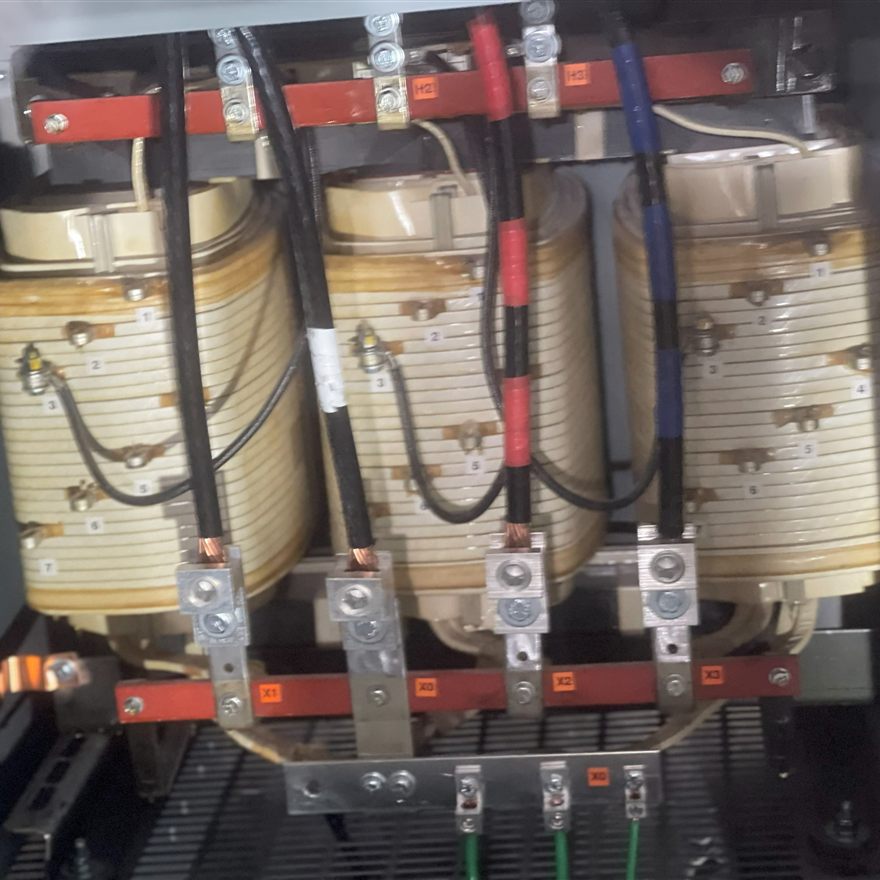 Commercial electrical switchgear serviced by Wired Up Electric