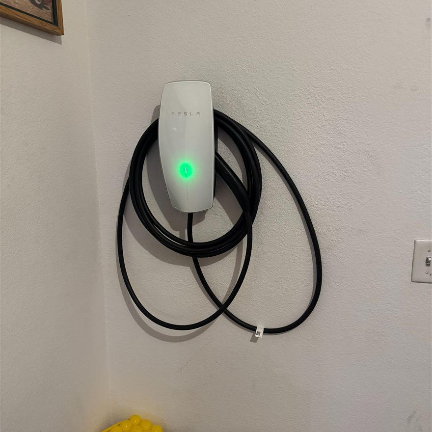 EV charger permit and panel upgrade Las Vegas