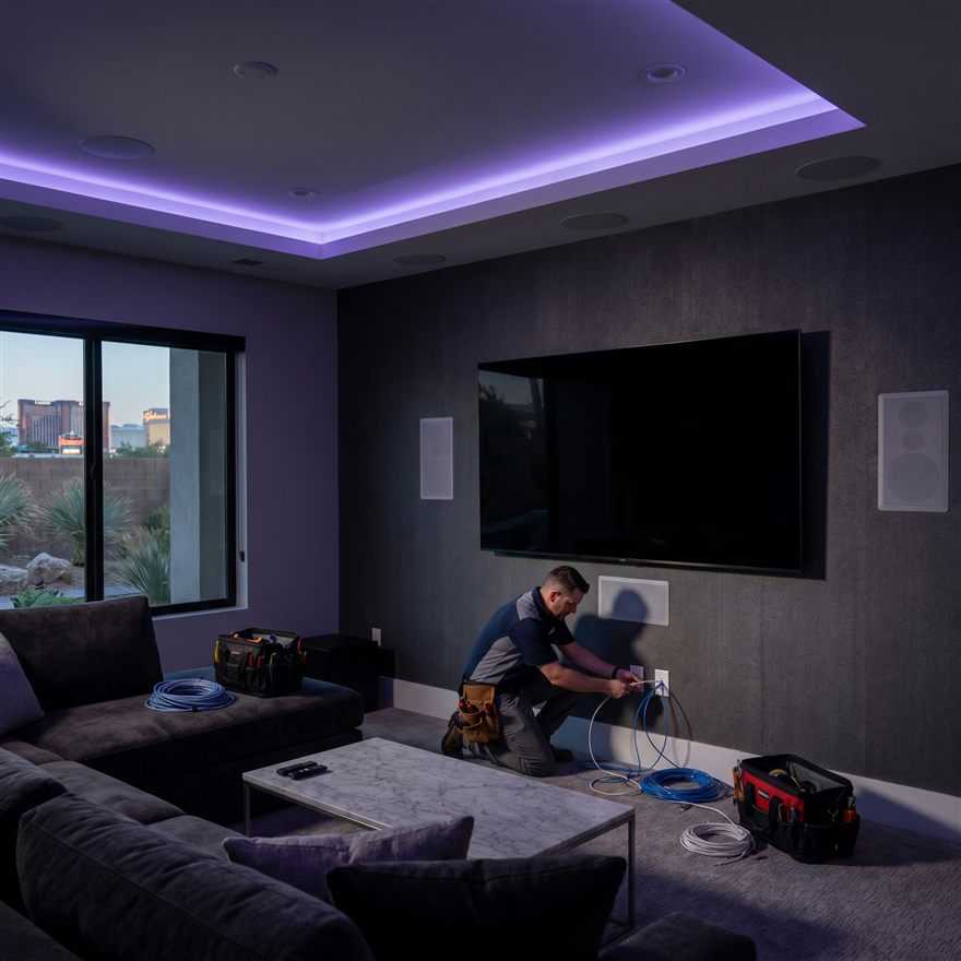 Home Theater Wiring Las Vegas